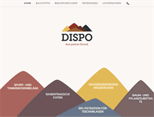 Tablet Screenshot of dispo-online.de